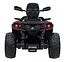 Детский электромобиль-квадроцикл Ramiz Can Am Outlander ATV черный - миниатюра 8