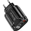 Зарядний пристрій Mirrow USB Type-C Super Charge/Quick Charge 3.0 PD 20W Black (366589741) - мініатюра 1