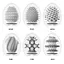 Набор мастурбаторов Tenga Egg Wonder Pack 6 шт. белый - миниатюра 3