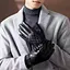 Рукавички шкіряні чоловічі Qimian Sheepskin Gloves size M Black [62912] - мініатюра 2