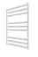 Водяна рушникосушка Mario Inox Чикаго 770x530/500 білий глянець 1.137.047699.WG, Білий, нижнее - мініатюра 1