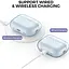 Чехол AhaStyle Transparent Case для Airpods Pro 2 Blue [133862] - миниатюра 4