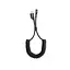Кабель Baseus Fish eye Spring Data Cable Lightning 1m Black - мініатюра 1
