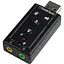 Універсальна звукова карта Primo USB Virtual Audio 7.1 3D Sound Card - мініатюра 1