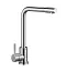 Смеситель для кухни Solone EZA4-B090 однорычажный Нержавеющая сталь 30412 - миниатюра 1