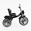 Трехколесный велосипед Best Trike BS-67800 с музыкальной фарой и корзиной черный - миниатюра 2