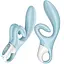 Вібратор-кролик Satisfyer Touch Me 20 см блакитний - мініатюра 2