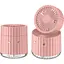 Портативний вентилятор Epik Rapid Cooling 3 in 1 Pink [137272] - мініатюра 2