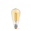LED лампа VIDEX Filament ST64FAD 6W E27 2200K димерная бронза - миниатюра 2