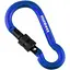 Брелок-карабин Munkees 3247 Pear with Screw Lock 7х70 мм Dark Blue (1012-3247-DB) - миниатюра 1