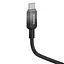 Кабель Baseus Discolor Series Fast Charging Cable USB-C to USB-C 100W 1 м Cluster чорний - мініатюра 3