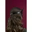 Маска кошечки Feral Feelings - Catwoman Mask, натуральная кожа, черная - миниатюра 3
