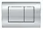 Клавіша змиву Geberit Delta30 хром глянсовий 115.137.21.1 - мініатюра 1