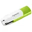 Флеш-накопичувач Apacer USB 64GB AH335 White/Green (AP64GAH335G-1) - мініатюра 2