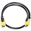 Кабель PowerPlant Hdmi Hdmi 1.5 м позолочені конектори 1.3V - мініатюра 1