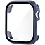 Чехол-накладка DK CDK Пластик Soft-Touch Glass Full Cover для Apple Watch 40mm (015071) (dark blue) - миниатюра 1