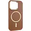 Шкіряний чохол Epik SnapCase with MagSafe для Apple iPhone 11 Pro Max 6.5 Brown - мініатюра 1
