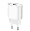 Зарядное устройство 18 Вт Hoco C109A универсальное сетевое зарядное устройство блок питания 1 USB 3 А Quick Charge 3.0 Белый - миниатюра 1