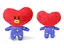 М'яка іграшка Тата Tata BT21 талісман Кім Те Хена з BTS 35см BTS 41.03 - мініатюра 4