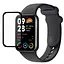 Полимерная пленка 3D (full glue) (тех.пак) для Xiaomi Mi Band 8 Pro Черный - миниатюра 1
