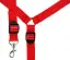 Бондажний набір Bad Kitty Naughty Toys Bed Restraints 5 шт. червоний - мініатюра 6