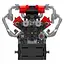 Конструктор двигатель Mould King Ferrari V8 моторизованный восьмицилиндровый для детей и взрослых мотор 750 деталей - миниатюра 4