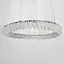 Кільцева кришталева люстра в хромі Ø 80 см | Арт. 33038-800 CH | Line F - мініатюра 1