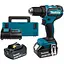 Шуруповерт-дрель аккумуляторный Makita DDF485SFJ 18B 1х3 А/ч 27-50 Нм 0-500·0-1900 об/мин кейс 1.7 кг - мініатюра 1