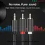 Аудио кабель Ugreen AV102 3.5 мм Male to 2 RCA Male Audio Cable 10 м серый (10514) - миниатюра 3