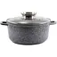 Кастрюля алюминиевая Zauberg с мраморным покрытием и крышкой 4.5 л (0324 SN) - миниатюра 1