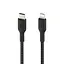 Кабель Belkin USB-С - Lightning, BRAIDED[1m, black] - мініатюра 3