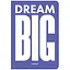 Блокнот Orner Dream Big фиолетовый - миниатюра 1
