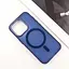 Чохол Epik TPU+PC Lily with MagSafe для Apple iPhone 15 Pro 6.1 Deep Navy - мініатюра 3