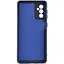 Чохол TPU Getman Liquid Silk Full Camera для Samsung Galaxy S24 FE Синій / Midnight Blue - мініатюра 3