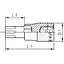 Ключ торцевий Wurth 3/8" TХ 40 (арт. 071512340) - мініатюра 2