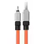 USB кабель Baseus CoolPlay Series Fast Charging Cable USB to iP 2.4A 1 м оранжевый CAKW000407 - миниатюра 1