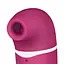 Вакуумний стимулятор клітора з вібраціє Lovetoy Toyz4Partner рожевий - мініатюра 3