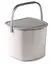 Контейнер для мусора с крышкой и ручкой Snips Kitchen Compost Bin, 3 л, белый - миниатюра 2