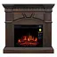 Электрокамин ArtiFlame YORK AF23S МАХАГОН КОРИЧНЕВЫЙ АНТИК - миниатюра 1