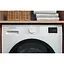 Пральна машина Indesit фронтальна, 7кг, 1200, A+++, 49.6см, дисплей, пара, інвертор, люк чорний, білий - мініатюра 5