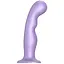 Насадка для страпона Strap-On-Me Dildo Plug P&G Lilas Metallic XXL - миниатюра 1