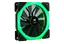 Вентилятор Vinga LED FAN-02 GREEN Black - мініатюра 1