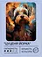 Набір для розпису по номерах "Цуценя йорка" 40*50 см, IDEA2-GX47707, ТМ "99IDEAS" - мініатюра 2