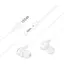 Дротові навушники Hoco M116 Benevolent універсальні earphones with microphone, 1.2m, 3.5mm, white - мініатюра 1