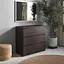 Комод Vays R-3, на 3 шухляди без ручок, ЛДСП 80×40×75 см - для дому, офісу, вітальні, спальні - мініатюра 6