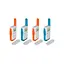 Портативна рація Motorola TALKABOUT T42 Quad Pack (B4P00811MDKMAQ) - миниатюра 2