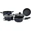 Набор посуды Gimex Cookware Set induction 8 предметів Bule (6977228) - миниатюра 1