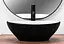 Умивальник Rea Sofia накладний black calala matt REA-U6203, Чорний матовий - мініатюра 3
