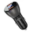 АЗП Acefast B7 QC3.0 45W (2USB-A) Transparent black - мініатюра 1