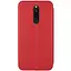 Кожаный чехол-книжка Classy для Xiaomi Redmi 8 Красный - миниатюра 2